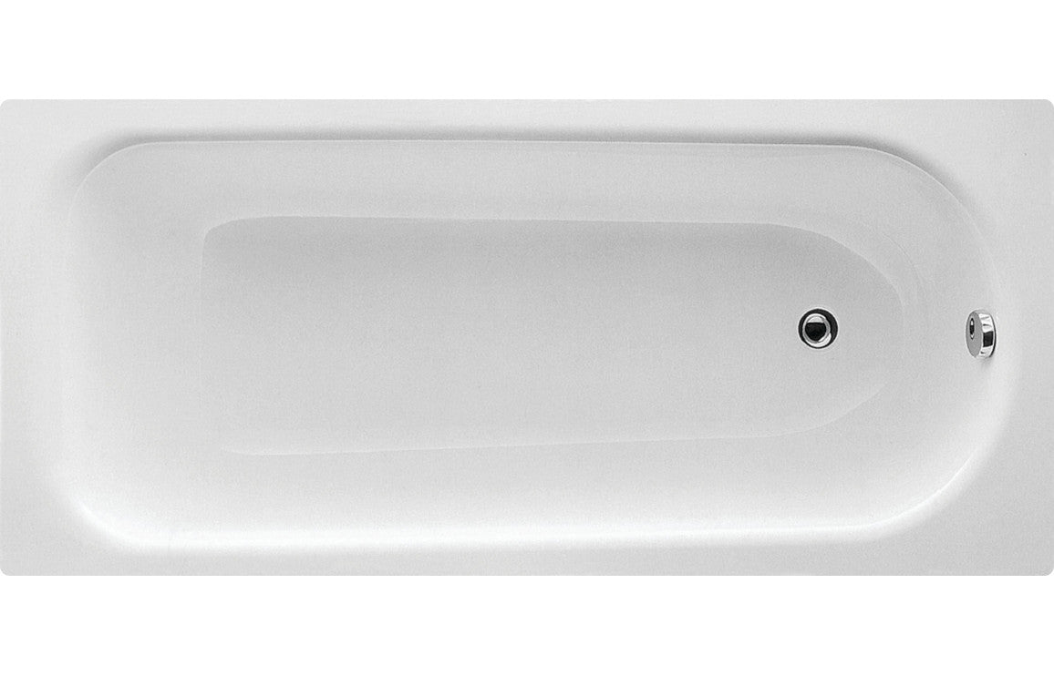Wessex Steel Single End 1500x700x500mm 2TH Bath w/Legs