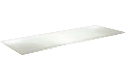 Zephyr High Pressure Laminate Worktop (1210x460x10mm) - White Slate